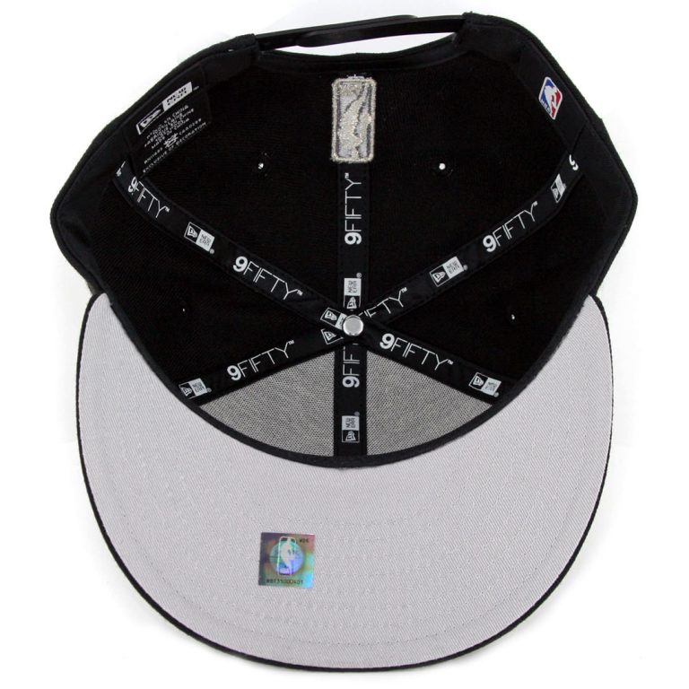 New Era 9Fifty Boston Celtics Metallic Clover Snapback Hat Black-Inside New Era 9Fifty Boston Celtics Metallic Clover Snapback Hat Black-Inside
