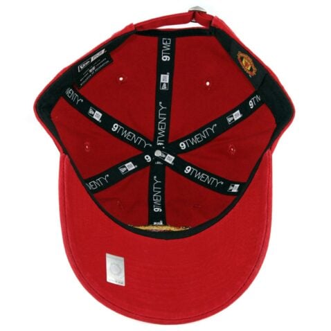 New Era 9Twenty Manchester United Strapback Hat Red - Image 3