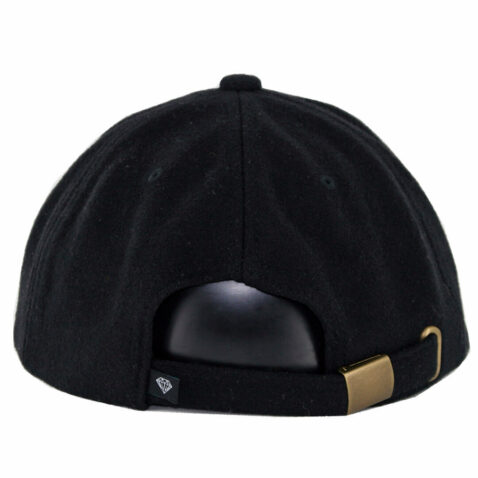 Diamond Supply Co Brilliant Crest Strapback Hat Black