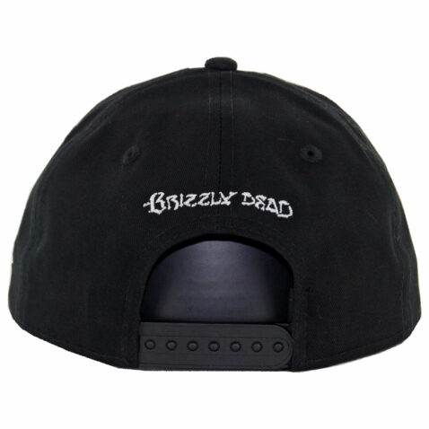 Grizzly x Grateful Dead Grizz Your Face Snapback Hat Black