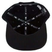 Grizzly x Grateful Dead Grizz Your Face Snapback Hat Black-Inside