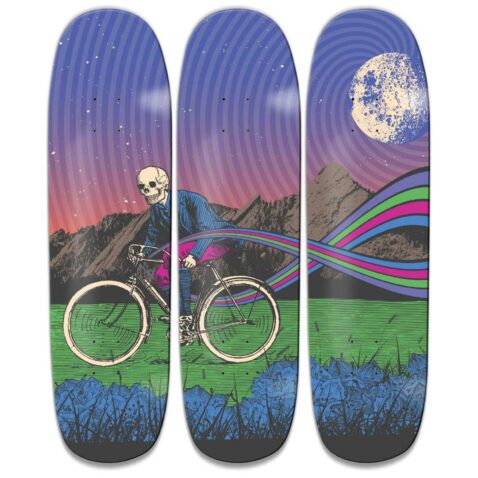 Grizzly x Grateful Dead Twilight Cruiser Deck Series