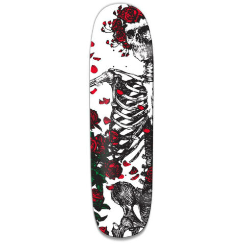 Grizzly x Grateful Dead Skull & Roses Cruiser Deck Black