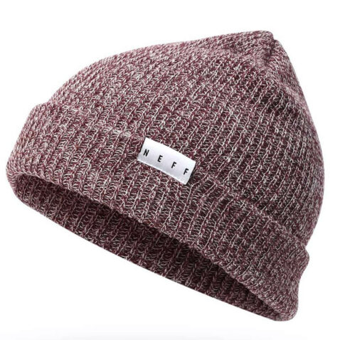 Neff Fold Heather Beanie Port White