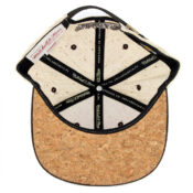 Mitchell & Ness Los Angeles Lakers The Natural Strapback Hat Tan Brown-Inside