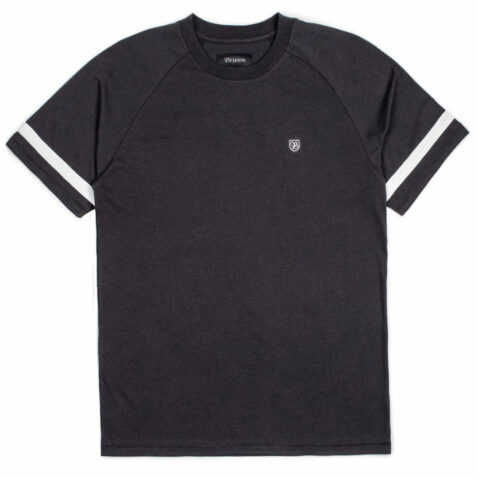 Brixton Malden Knit Shirt Washed Black