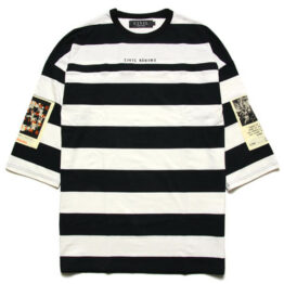 Civil Junx Slouch T-Shirt Stripe