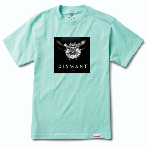 Diamond Supply Co Diamant Paris T-Shirt Diamond Blue