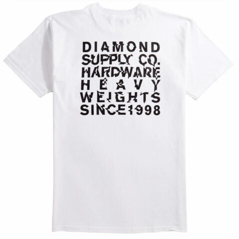 Diamond Supply Co Vortex T-Shirt White
