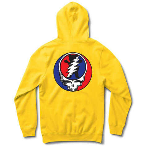 Grizzly x Grateful Dead Hooded Sweatshirt Yellow