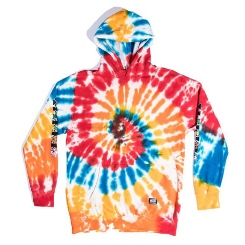 Grizzly x Grateful Dead Have A Nice Trip Hooded Sweatshirt Tie Dye