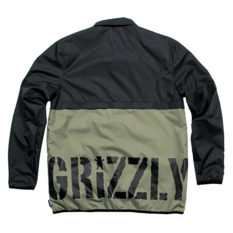 Grizzly Night Trail Coaches Jacket Black