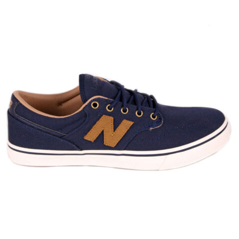 New Balance AM331 Shoe Navy Brown Canvas