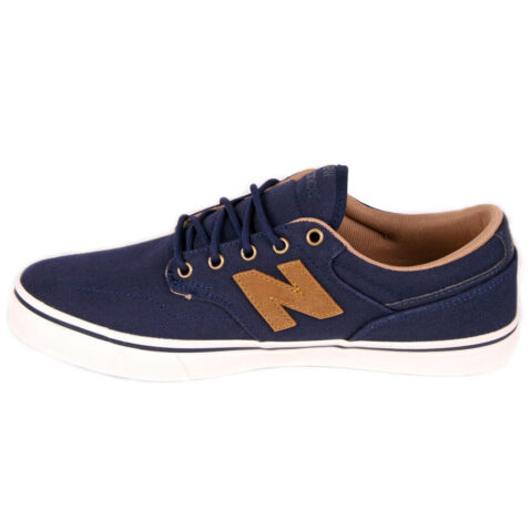 New Balance AM331 Shoe Navy Brown Canvas