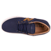 New Balance AM331 Shoe Navy Brown Canvas-Top