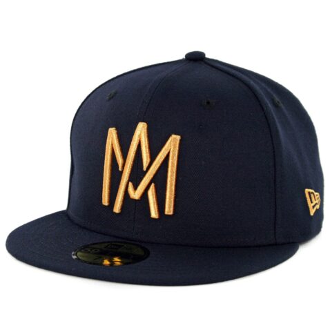 New Era 59Fifty Mexicali Aguilas Campeon Fitted Hat Dark Navy Gold