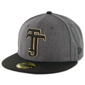 New Era 59Fifty Tijuana Xolos Fitted Hat Heather Graphite Black Gold