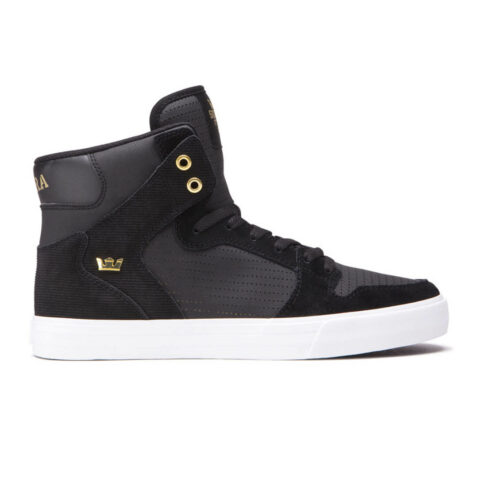 Supra Vaider Shoe Black Gold