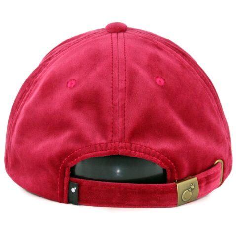 The Hundreds Steelo Dad Strapback Hat Red
