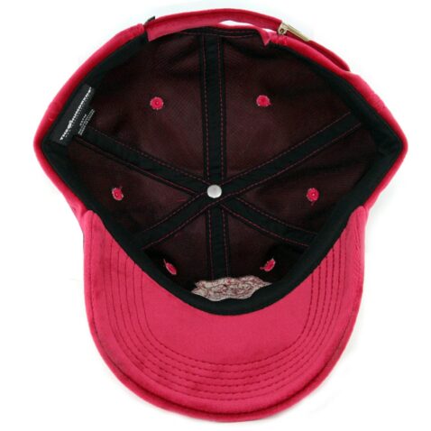 The Hundreds Steelo Dad Strapback Hat Red