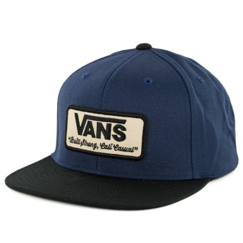 Vans Rowley Snapback Hat Dress Blues Black