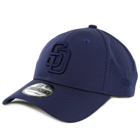 New Era 9Twenty San Diego Padres Performance Tone Strapback Hat Navy