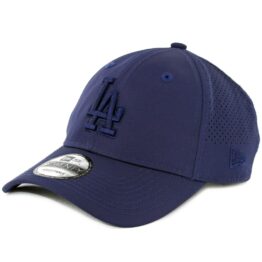 New Era 9Twenty Los Angeles Dodgers Performance Tone Strapback Hat Navy