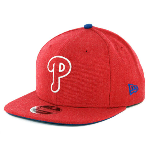 New Era 9Fifty Philadelphia Phillies Heather Hype Snapback Hat Heather Red