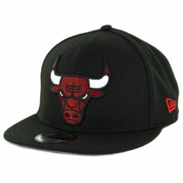 New Era 9Fifty Chicago Bulls Squad Twist Snapback Hat Black