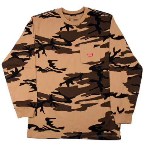 Brixton Stith WL Long Sleeve Pocket T-Shirt Camo