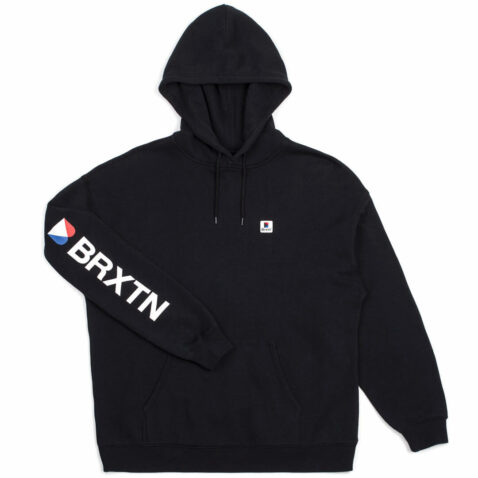 Brixton Stowell Hooded Sweatshirt Black