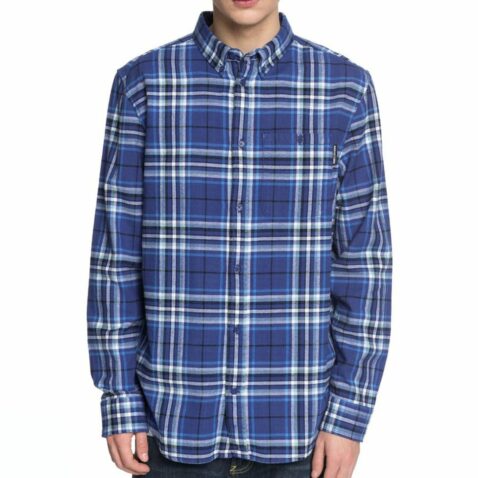 DC Shoes South Ferry Long Sleeve Shirt Sodalite Blue