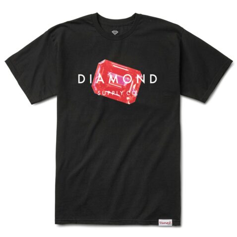 Diamond Supply Co Radiant Stone Cut T-Shirt Black