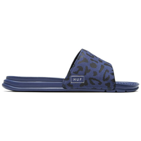 HUF Slide Blue Leopard