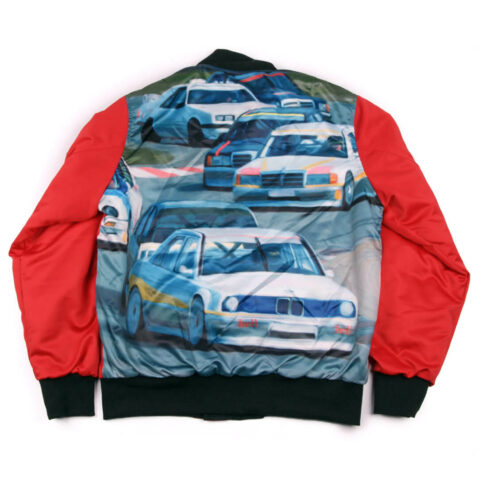 HUF Space Race MA-1 Jacket Red