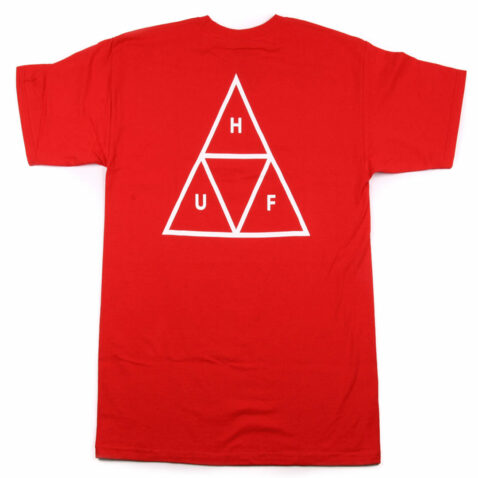 HUF Triple Triangle T-Shirt Red