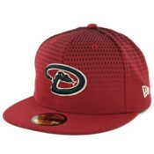 New Era 59Fifty Arizona Diamondbacks 2017 Alternate 3 Authentic On Field Fitted Hat Brick