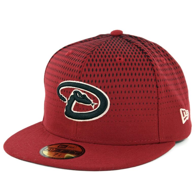 New Era 59Fifty Arizona Diamondbacks 2017 Alternate 3 Authentic On Field Fitted Hat Brick