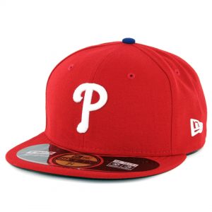 New Era 59Fifty Philadelphia Phillies Game Authentic Collection On Field Fitted Hat Red