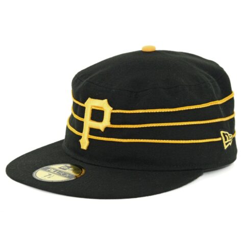 New Era Pittsburgh Pirates 2019 Alternate 2 Pill Box On Field Fitted Hat Black