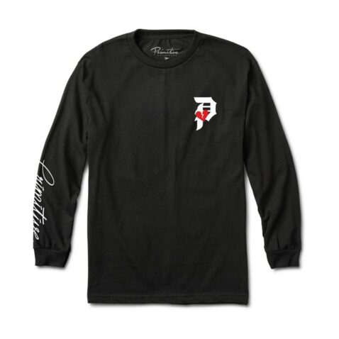 Primitive Dirty P Crush Long Sleeve T-Shirt Black