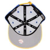 New Era 9Twenty Seattle Mariners Rugged Canvas Strapback Hat Royal Blue-Inside