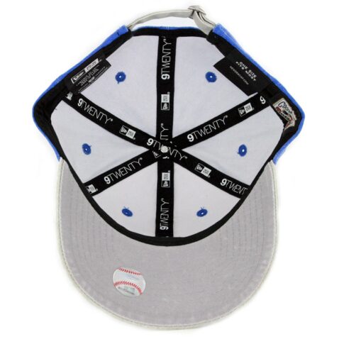 New Era 9Twenty Brooklyn Dodgers Rugged Canvas Strapback Hat Royal Blue