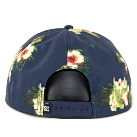 DC Shoes Realstead Snapback Hat Dark Indigo