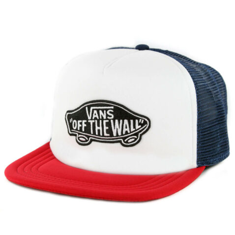 Vans Classic Patch Snapback Hat Dress Blue White Chili Pepper