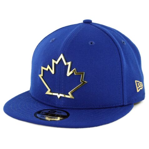New Era 9Fifty Toronto Blue Jays Metal Framed Snapback Hat Royal Blue