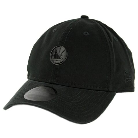 New Era 9Twenty Golden State Warriors Micro Matte Strapback Hat Black