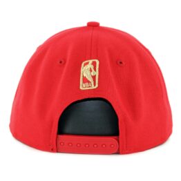 New Era 9Fifty Chicago Bulls Metal Framed Snapback Hat Red