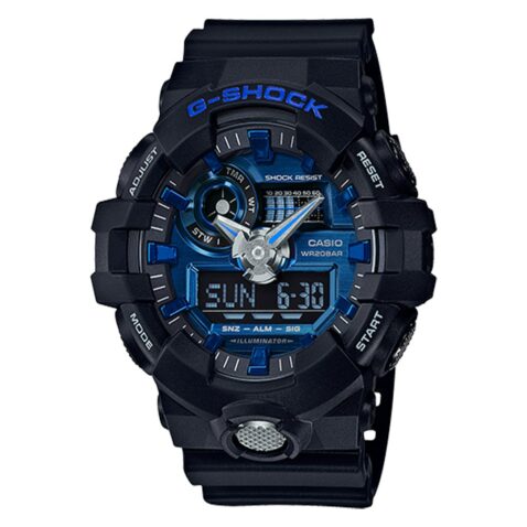 G-Shock GA710-1A2 Watch Black Blue