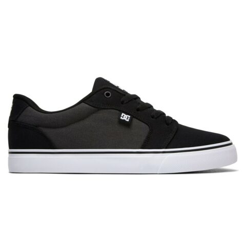 DC Shoes Anvil TX Shoe Black Battleship White